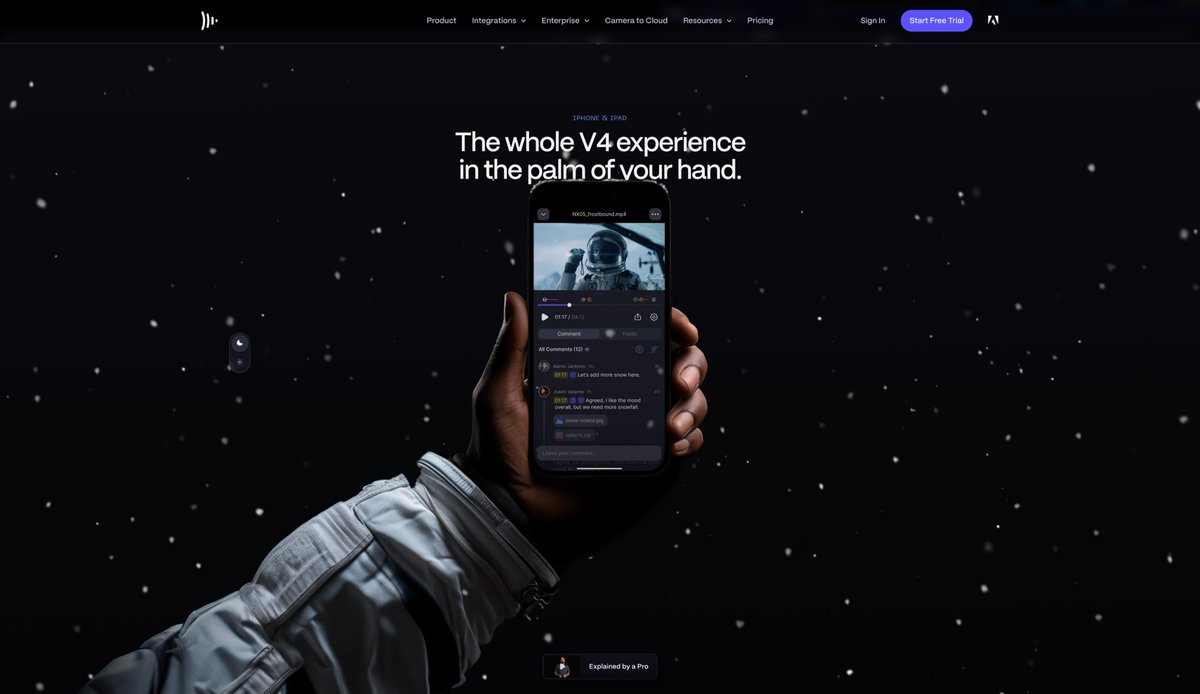 that's my favorite moment from the new V4 website 🛰️
frame.io/v4