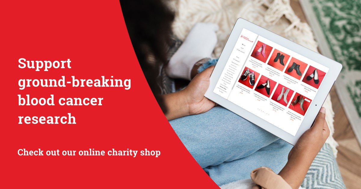 The money raised from items sold on our online shop will support our work in #BloodCancer awareness and education, as well as funding crucial new research. 
To find out more, and to discover all our available items, head over to our online shop here: bit.ly/2yRU0F5