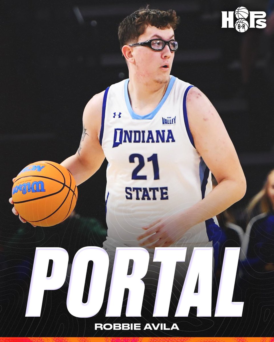 Indiana State big man Robbie Avila enters the portal👀 Avila was 1st Team All-MVC this season