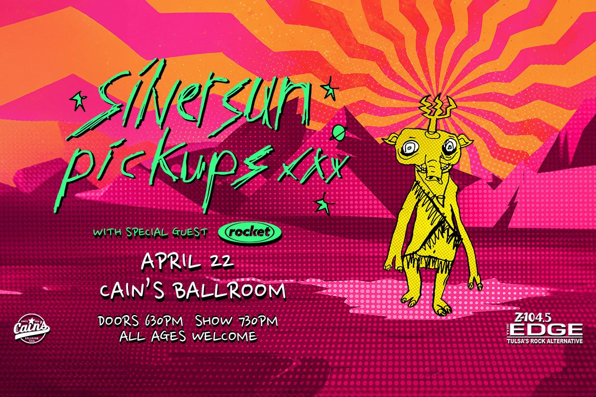 🎶 Calling all music fans! Z-104.5 The Edge proudly presents Silversun Pickups live at @CainsBallroom on April 22nd. Don't wait – tickets are selling fast! 🤘 #SilversunPickups #CainsBallroom #RockOn edgetulsa.com/concerts-and-e…
