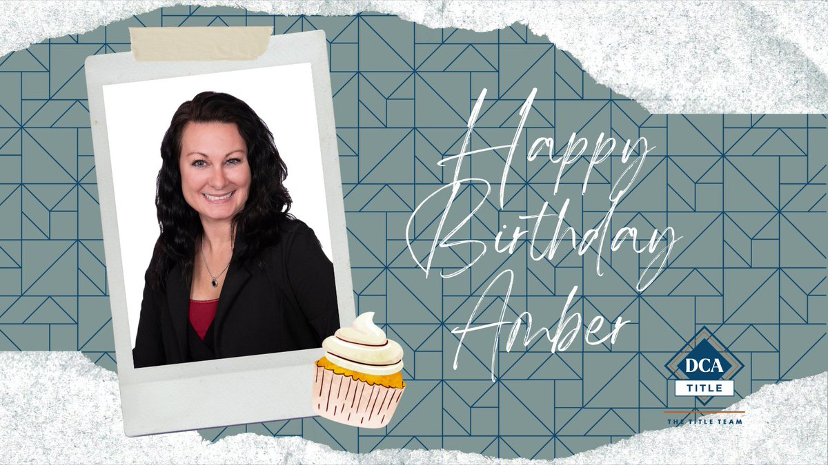 Happy birthday Amber, enjoy your special day 📷📷
.
#birthdaywishes #celebrate #twincities #dcatitle #dcateam #realestate #closingservices #titleinsurance #titleindustry #happybirthday #hbd #thetitleteam #birthdaygirl