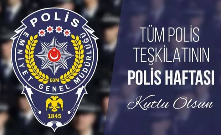 Vatanımızın her köşesinde, zorlu şartlarda, fedakarca çalışan polislerimizin Polis Haftası'nı kutluyor, görevlerinde başarılar diliyorum.