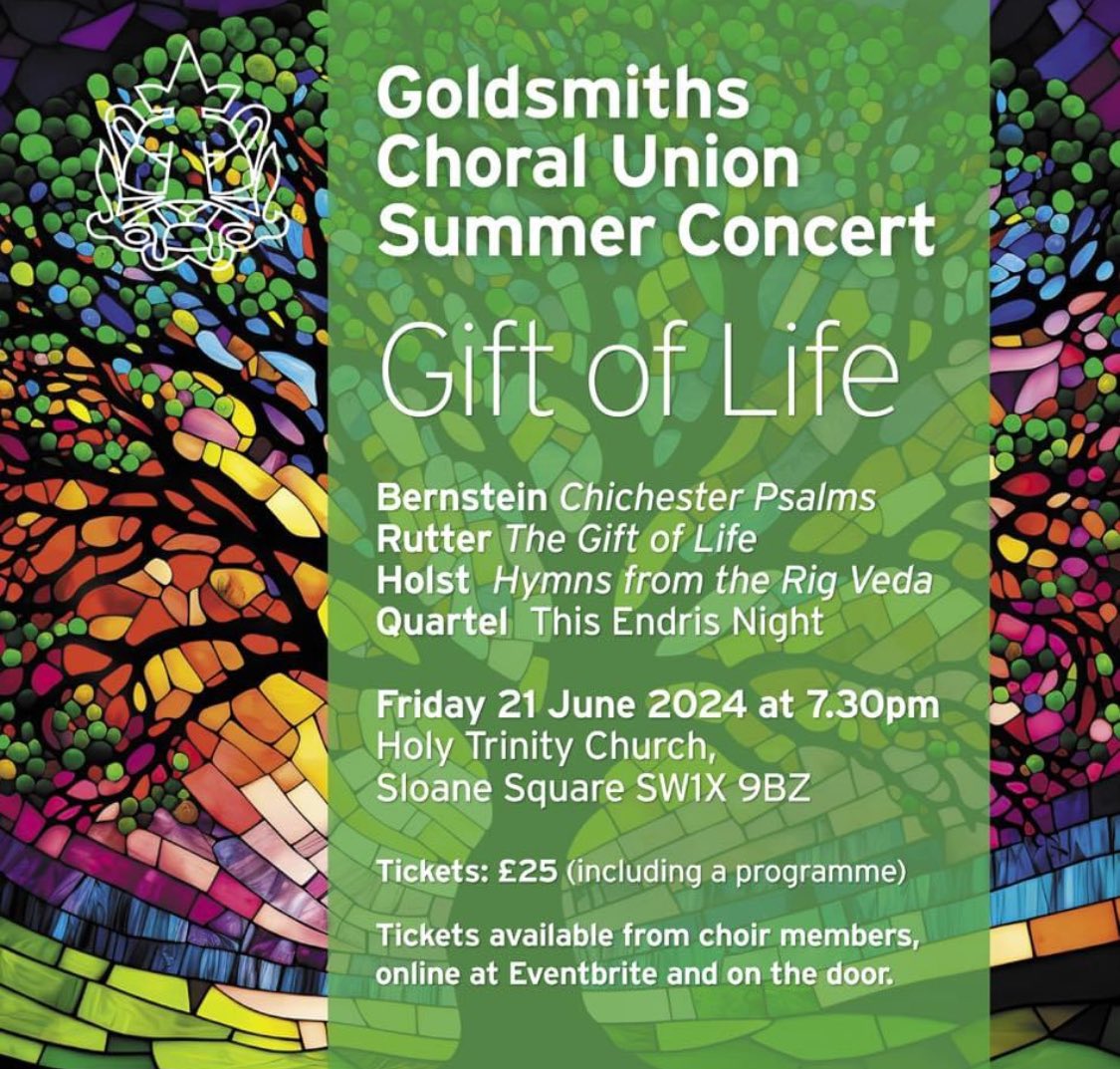 Here's your invitation to our summer concert! Come celebrate the gift of life with us! #ClassicalMusic #choir Tickets 👉 eventbrite.co.uk/e/the-gift-of-…