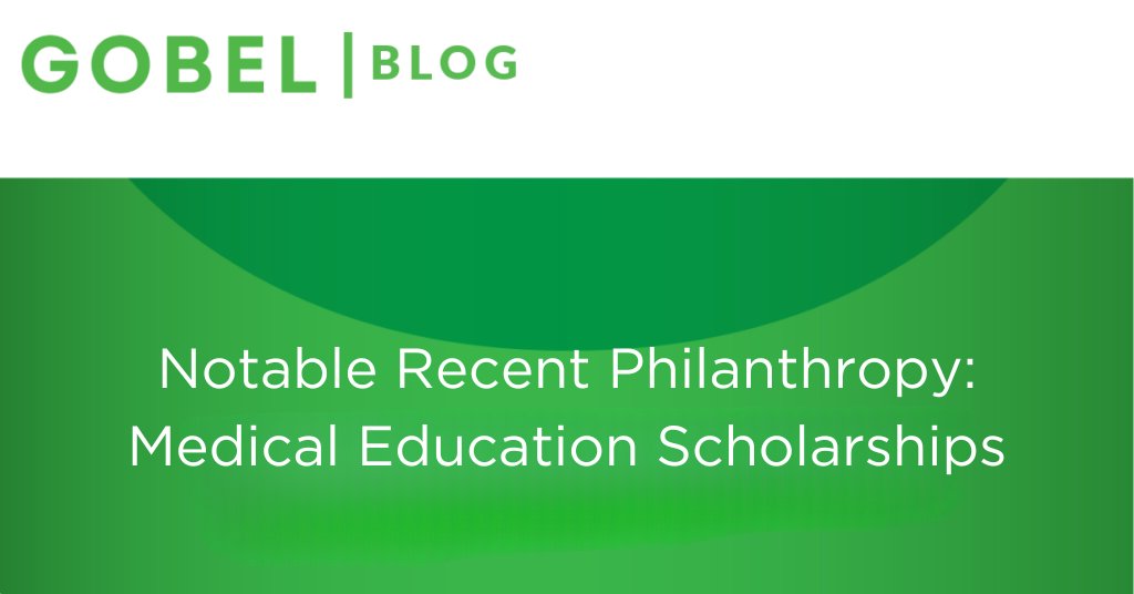 GOBEL (@gobelgroup) on Twitter photo In our latest blog, we are highlighting recent Medical Education #Scholarships. How will universities providing partial or complete financial aid packages to medical students continue to impact US #healthcare in the future? Learn more here: hubs.la/Q02sj4-B0 In our latest blog, we are highlighting recent Medical Education #Scholarships. How will universities providing partial or complete financial aid packages to medical students continue to impact US #healthcare in the future? Learn more here: hubs.la/Q02sj4-B0