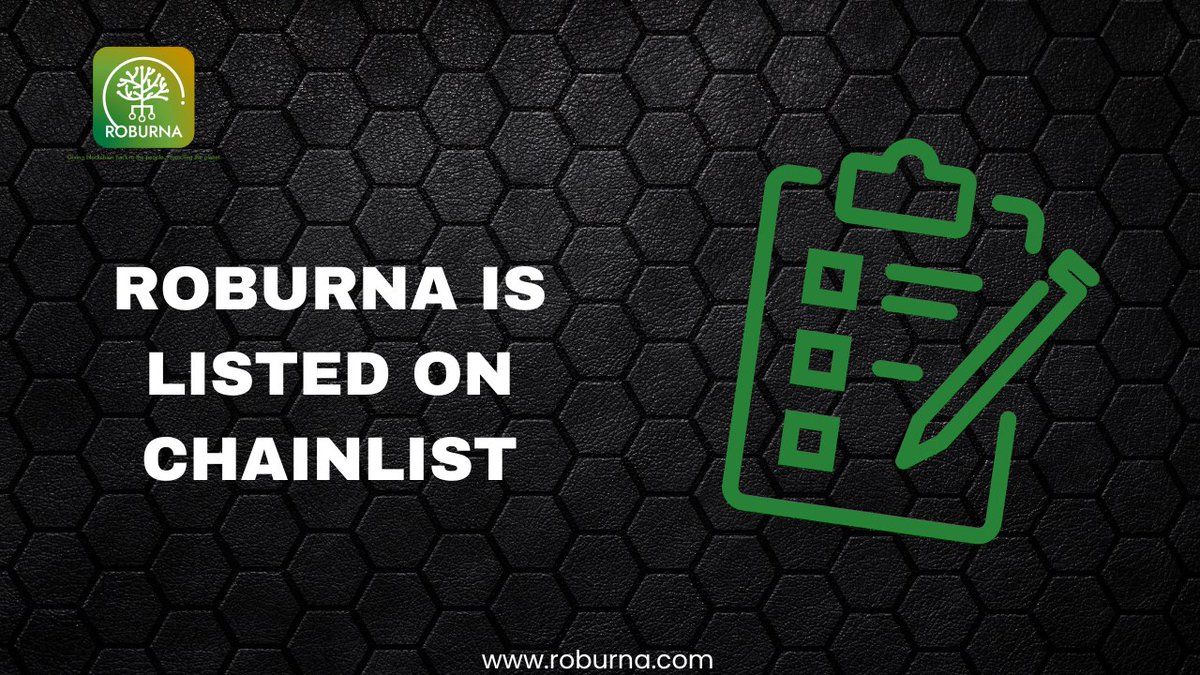 Update for Roburna Blockchain Community Members!🌳   
   
We are glad to annunciate that the Roburna Mainnet and Testnet Networks have been listed on CHAINLIST, making it easier to add these networks to your wallet following these steps:  
Thread🧵 👇