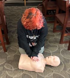 Parkview Health Science students recently earned CPR/AED and Stop The Bleed certifications thanks to support from CoxHealth EMT staff. Students learned CPR, how to use an AED, how to apply a tourniquet, basic first aid, and how to respond to a medical emergency. #spscte