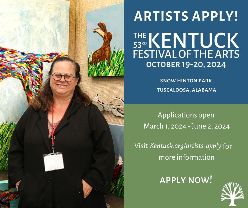 ARTISTS! Have you applied to the 53rd Kentuck Festival of the Arts? Apply Now: link in bio ⬆️or visit buff.ly/2RqF6eU