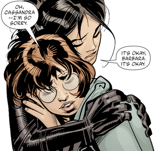 i miss you batgirl oracle mother daughterisms