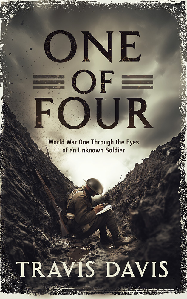 I just heard the first 15 minutes of the audio of 'One of Four.' Wow! @AudioSorceress #audiobook #WW1