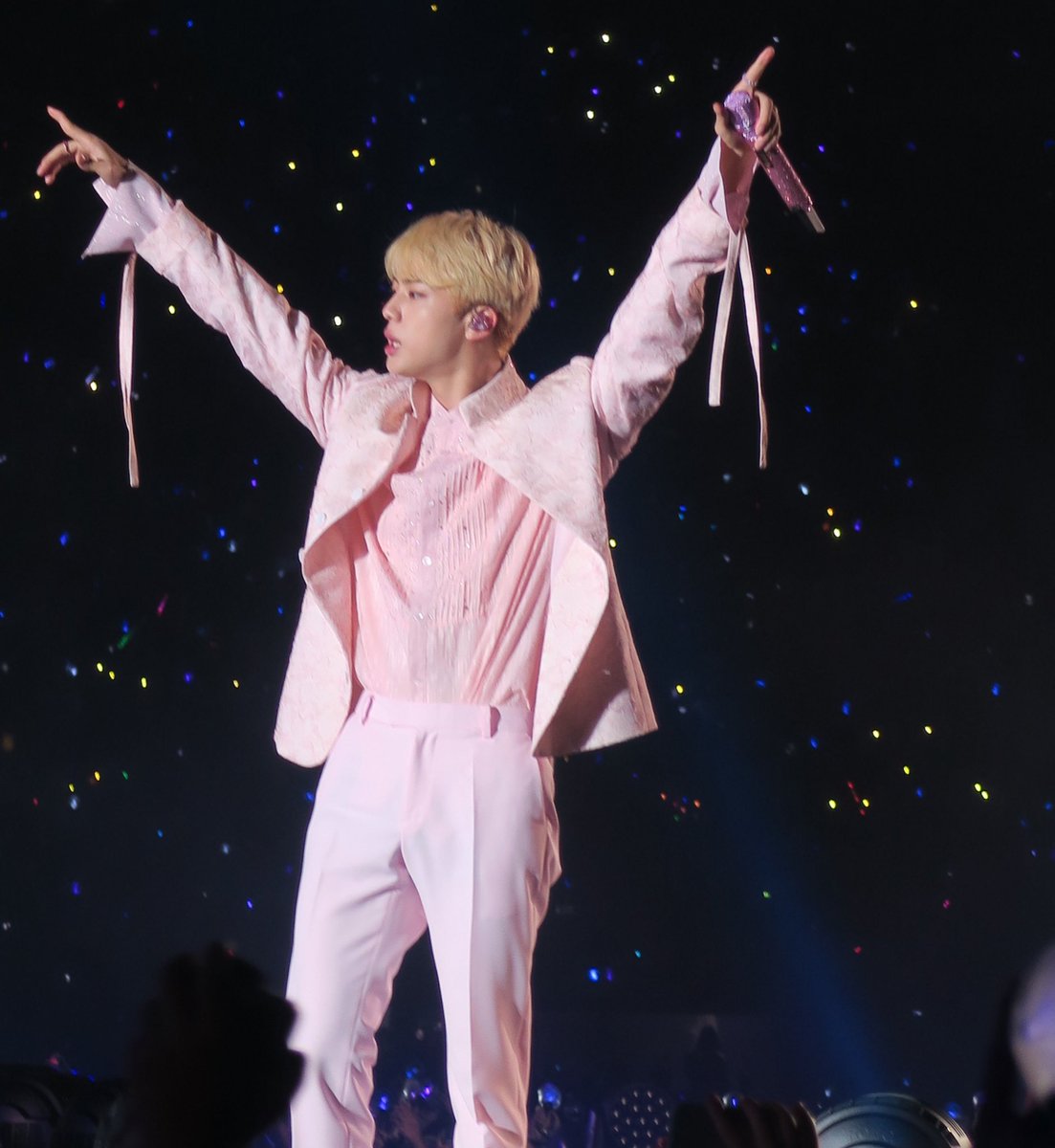 pink literally his own colour