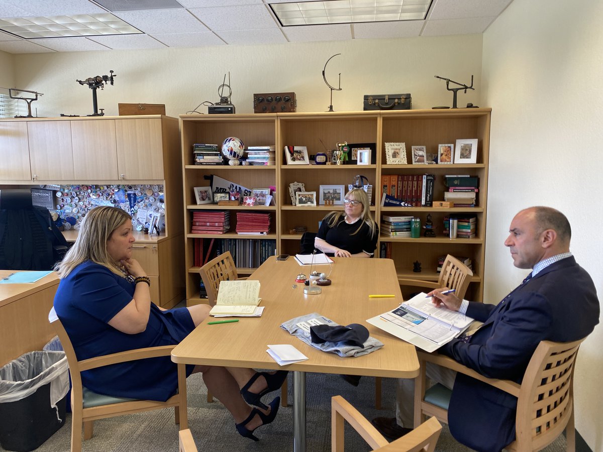 Excellent meeting with the president of @CSUMB. Looking forward to continuing our work to ensure it remains a leading higher education institution.