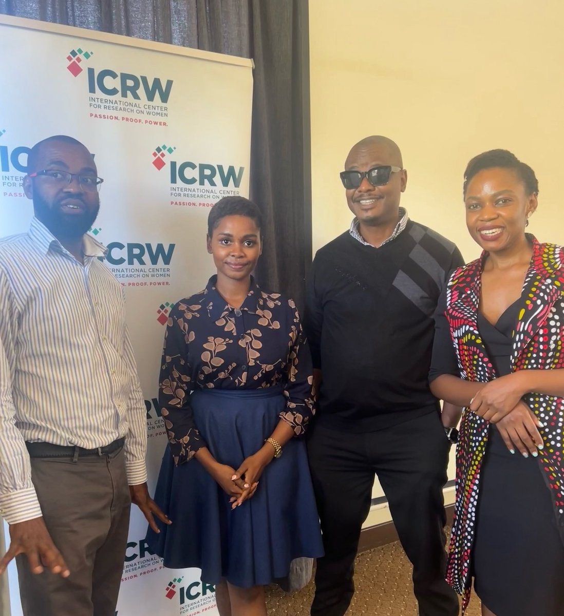 Honored to have been apart of this Project Inception Meeting by @ICRWAfrica,an organization that works with partners to conduct empirical research,to inform policies and programs seeking to alleviate poverty, promote gender equality and protect the rights of women and girls.