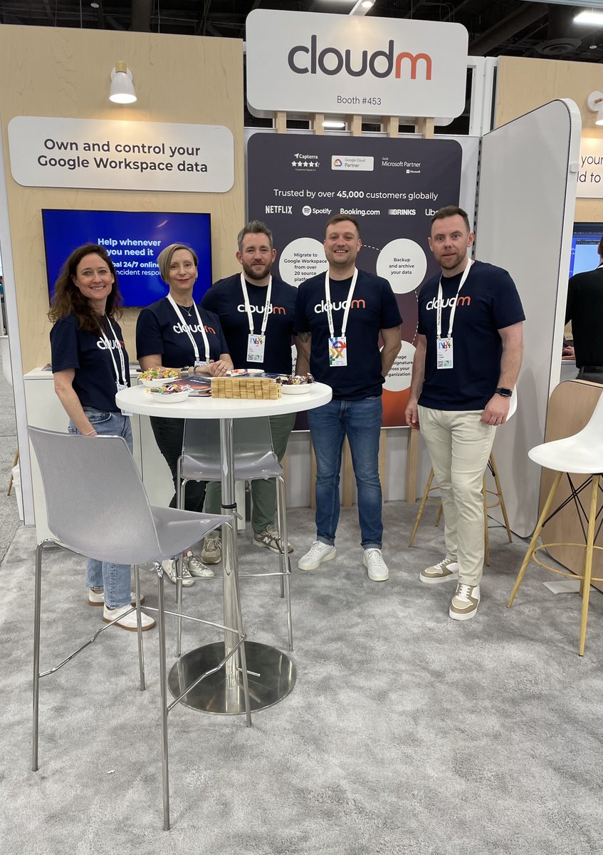 CloudM☁️ (@cloudm_co) on Twitter photo Excited to kick off Day 1 of <a href="/googlecloud/">Google Cloud</a> Next ’24 in Las Vegas! Join us at stand 453 to explore CloudM's innovative solutions. CloudM empowers IT teams to migrate, archive, and backup data through frictionless, secure, and automated products.
#GoogleCloudNext #CloudM Excited to kick off Day 1 of <a href="/googlecloud/">Google Cloud</a> Next ’24 in Las Vegas! Join us at stand 453 to explore CloudM's innovative solutions. CloudM empowers IT teams to migrate, archive, and backup data through frictionless, secure, and automated products.
#GoogleCloudNext #CloudM
