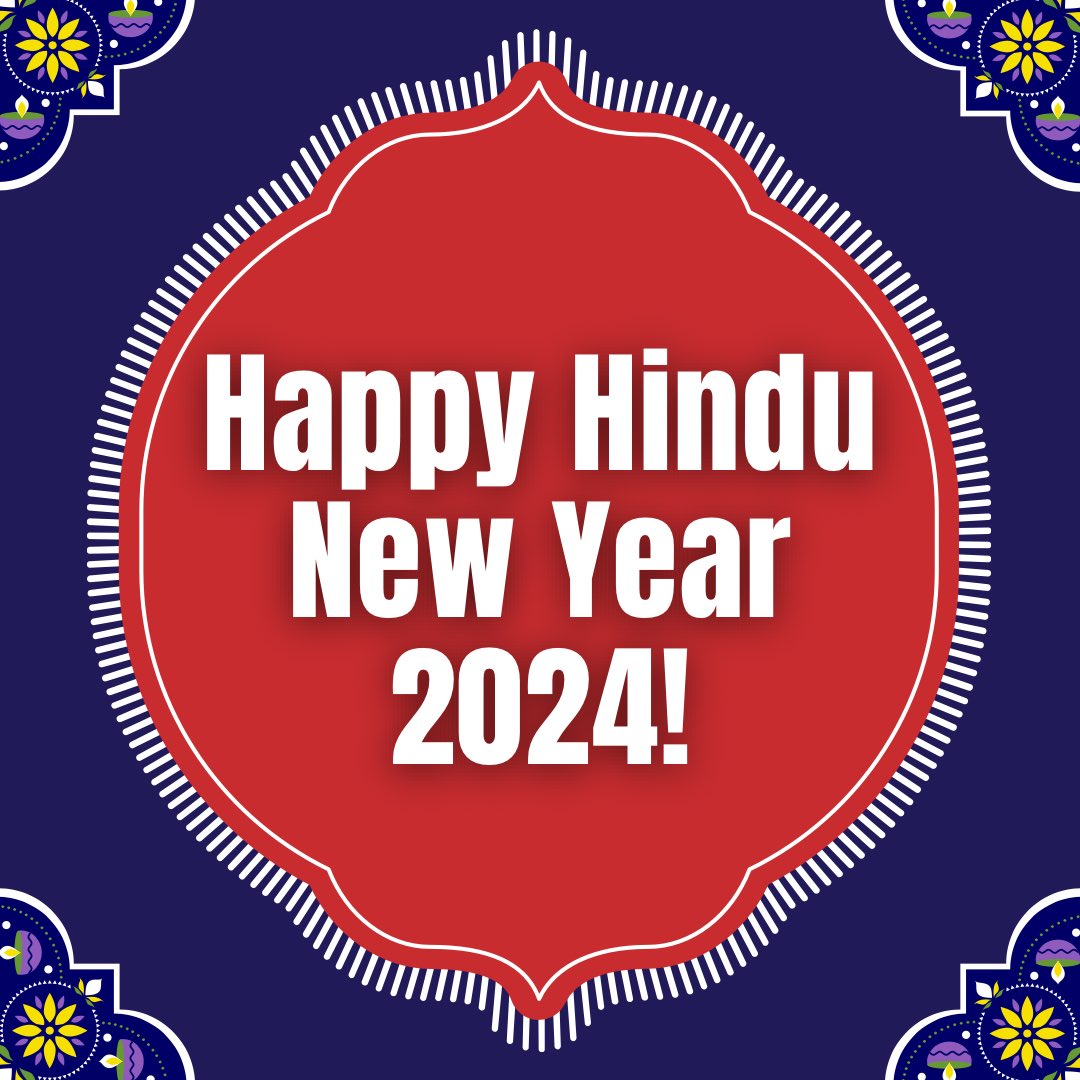 🎉 Happy Hindu New Year 2024! 🎉 May this auspicious occasion bring you and your loved ones abundant blessings, happiness, and prosperity. Let’s embrace the new beginnings and look forward to a year filled with positivity and fulfillment. #HinduNewYear2024 #NewBeginnings