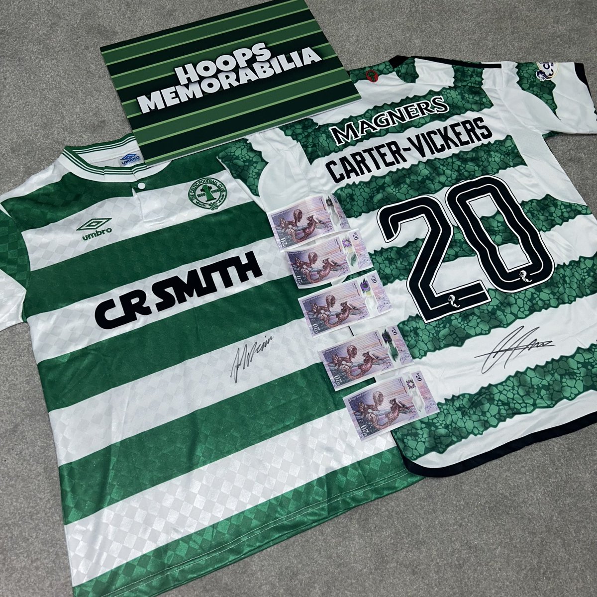 💚 HOOPS MEMORABILIA GIVEAWAY 🎉 For your chance to win a signed CCV shirt, a signed McAvennie 1988 shirt and £100 - Follow @hoopsmemorabili and @hoopsraffles ✅ - Tag 3 friends in replies ✅ - Retweet tweet ✅ Winner will be announced on 30th April at 9pm. Good luck! 🤞