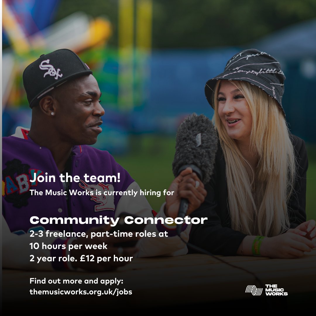 Join the team! We're currently hiring 3 roles across The Music Works, as well as our new partner organisation, @Musicleadersuk 🎶 ⭐️ Sales Admin Assistant ⭐️ Workplace Executive Assistant ⭐️ Community Connector Find out more: ow.ly/IYv650RbHrg