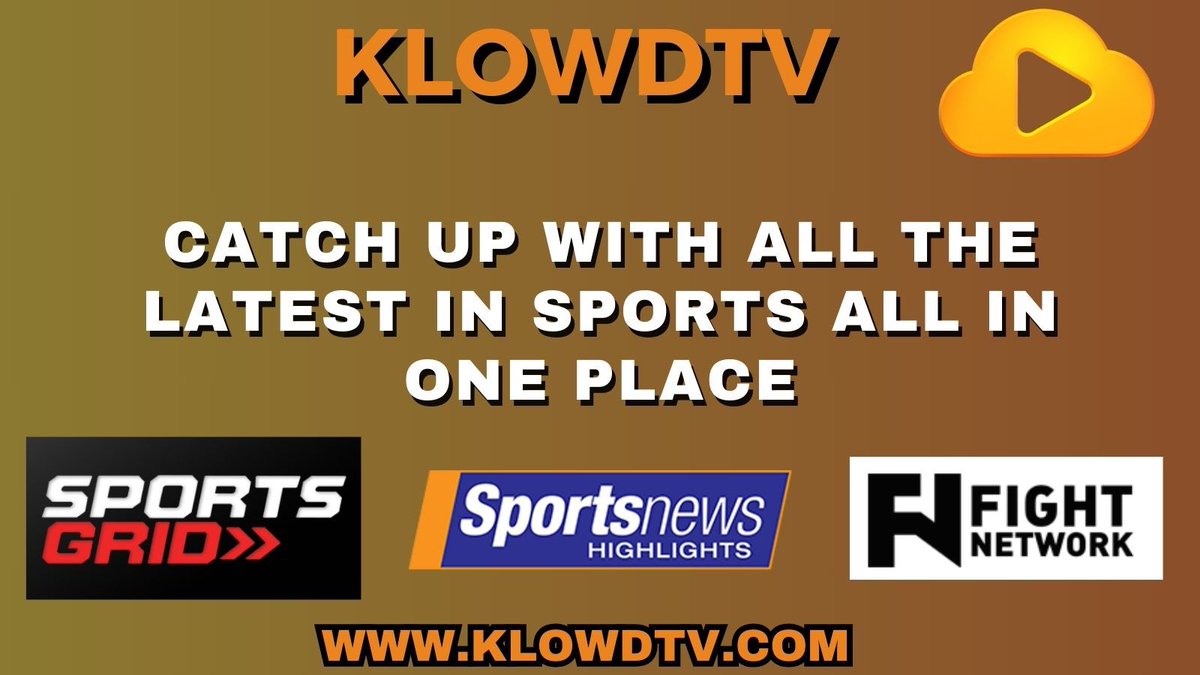 Join KlowdTV and stay up to date on your favorite sport on your favorite device! klowdtv.com/home.ktv #klowdtv #sports #tv #latest #breaking #nfl #football #baseball