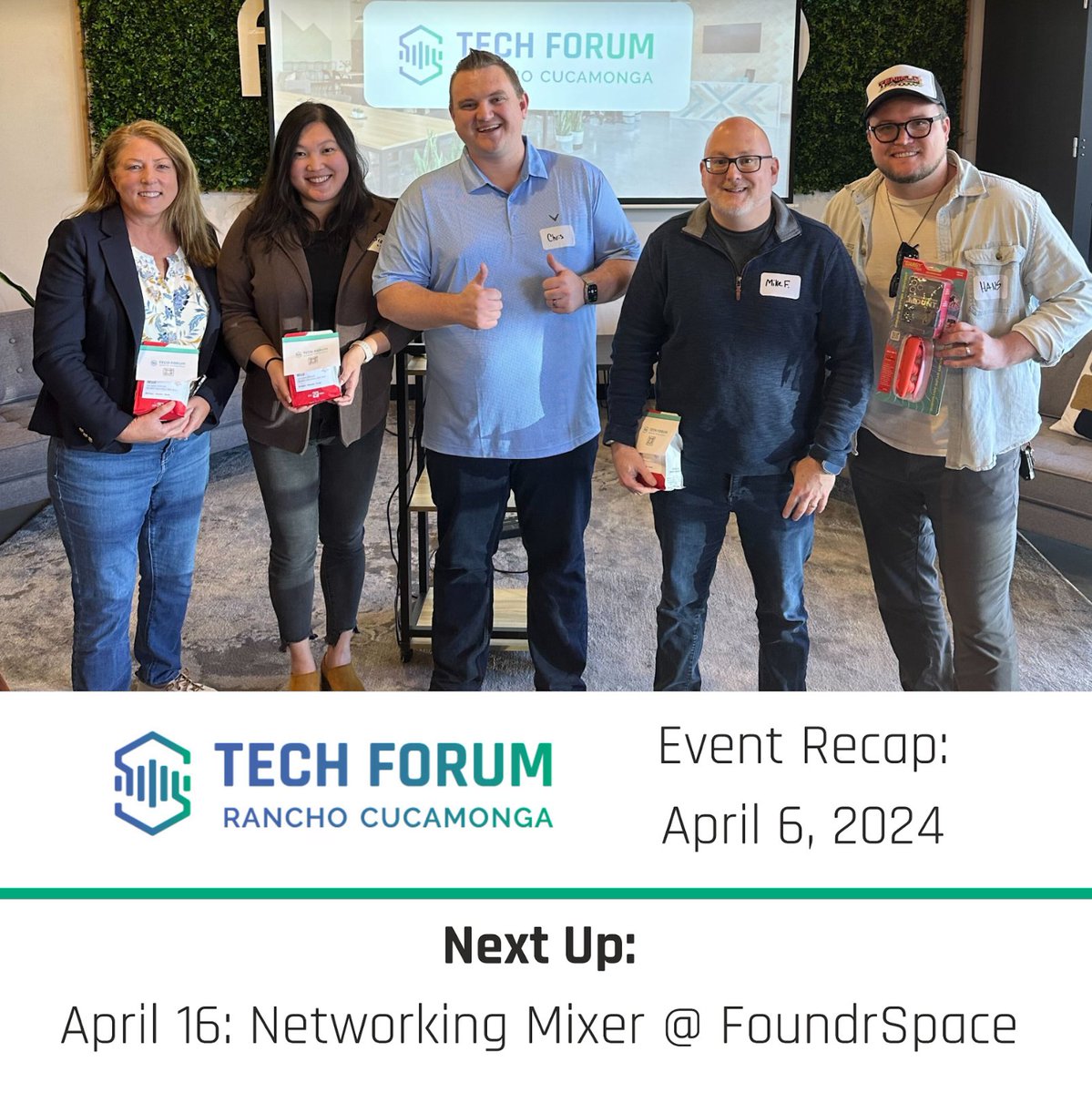 Had a wonderful time participating in RC Tech Forum's "Tech 2024: A Panel Discussion on Emerging Trends," on Saturday. Thank you to <a href="/Chrisdaden/">Chris Daden</a> for moderating and the other panelists: @hungryfuturist, <a href="/kelseycg/">Kelsey C. Galarza</a> and <a href="/HansDose_Does/">Hans Dose</a>!

Be sure to check out rctech.forum if