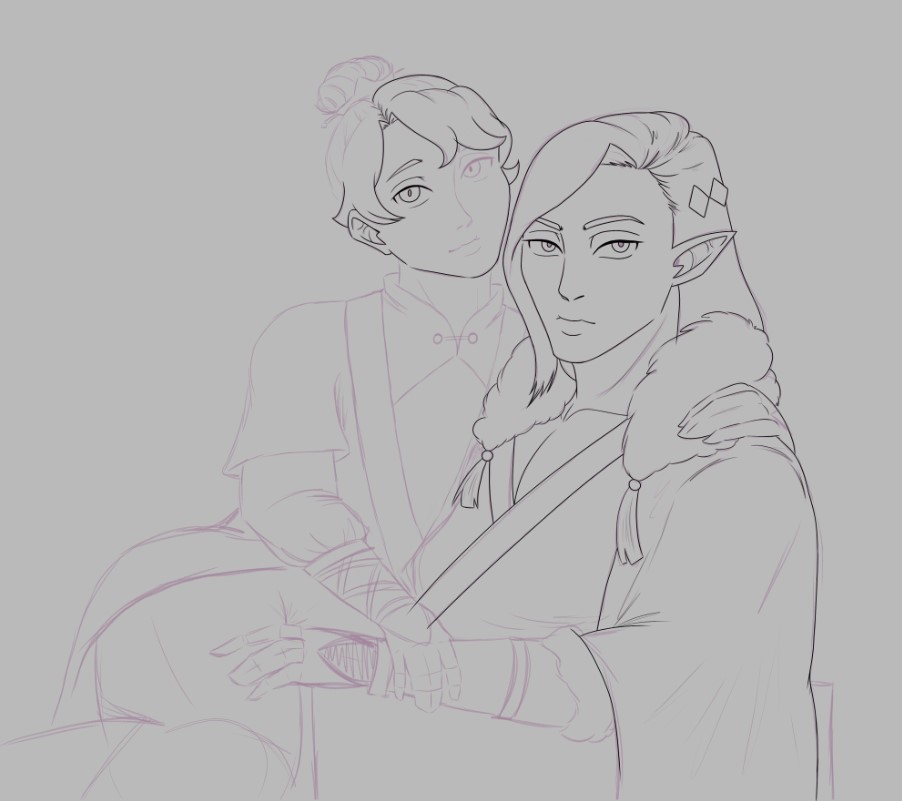 this lineart is gonna take so long i can feel it
#moshang #mobeijun #shangqinghua #svsss #svsssfanart