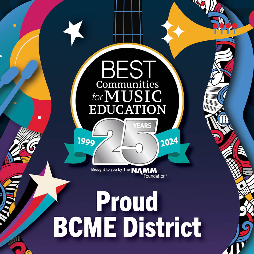 CSISD has been named one of the Best Communities for Music Education by @NAMMFoundation for the fifth year in a row!🎉 #SuccessCSISD Read more👇 csisd.org/news/what_s_ne…