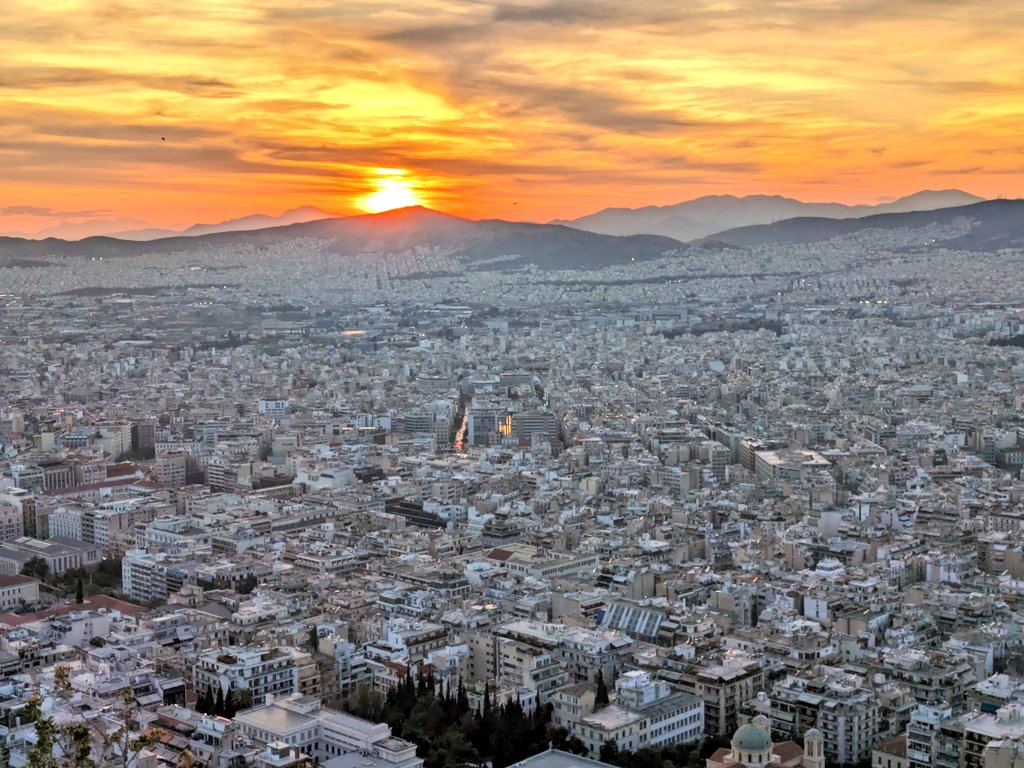 fifered's tweet photo. wonderful time had in Athens, good company, and local people, surroundings with some incredible food https://t.co/Kg7yE1ocQk