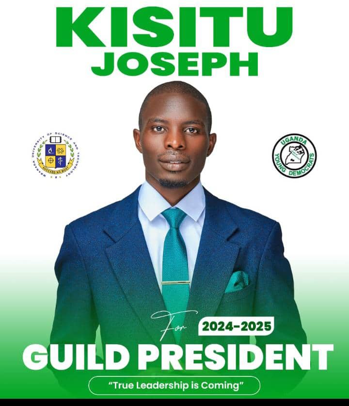 🟢🟢🟢
 *Greetings MUST fraternity.* 

We, the <a href="/UYD_MUST/">UYD MUST CHAPTER</a> chapter proudly announce our endorsement of KISITU JOSEPH as our flag bearer for the 2024/25 <a href="/MbararaUST/">Mbarara University</a> guild elections after rigorous evaluation through our standard screening procedures. 
<a href="/UYDOfficial/">UYD - Official</a> 
<a href="/uydmanagement/">UYD Management</a>