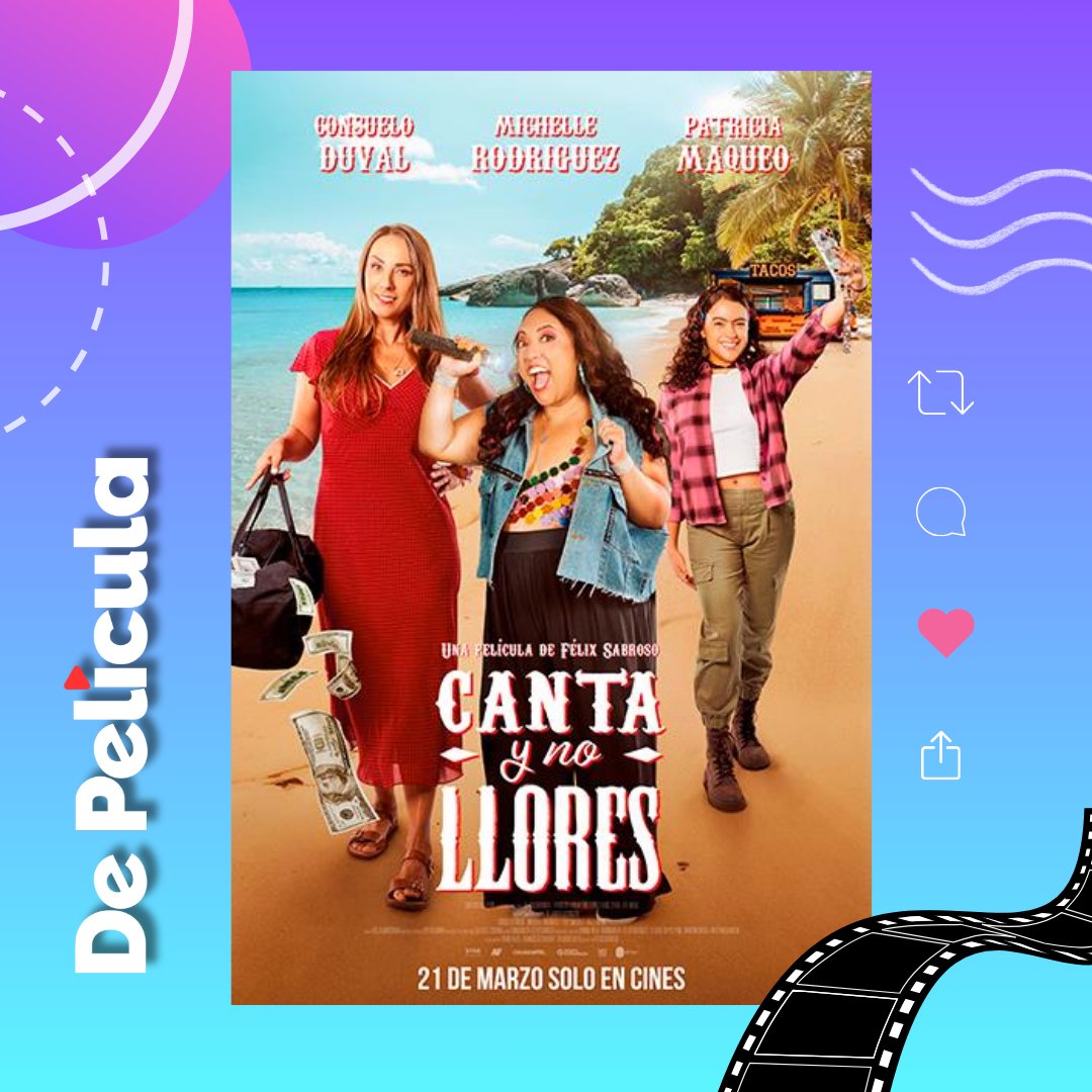#CantayNoLlores es la nueva película de #MichelleRodriguez que llegó a cines hace unos días, una cinta que ofrece una mirada distinta a las relaciones familiares, el sabor latino y a los sueños que parecen imposibles de cumplir.✨
Entrevista en: youtube.com/@DePelicula40