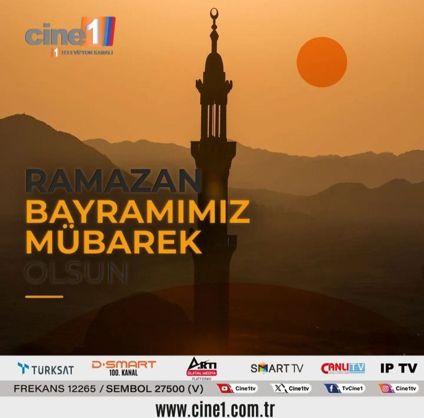 Ramazan bayramımız mübarek olsun

#cine1 #iyibayramlar #ramazan #türkiye #ramazanbayramımızmübarekolsun