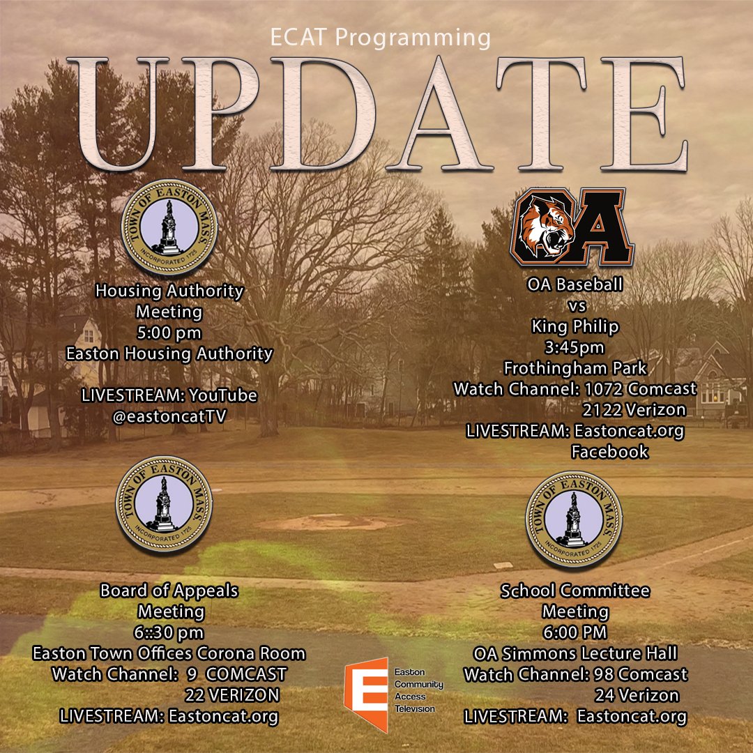 eastoncat's tweet photo. Another day of OA Sports and Meetings. Stay connected with ECAT. https://t.co/eOfx26xAEZ