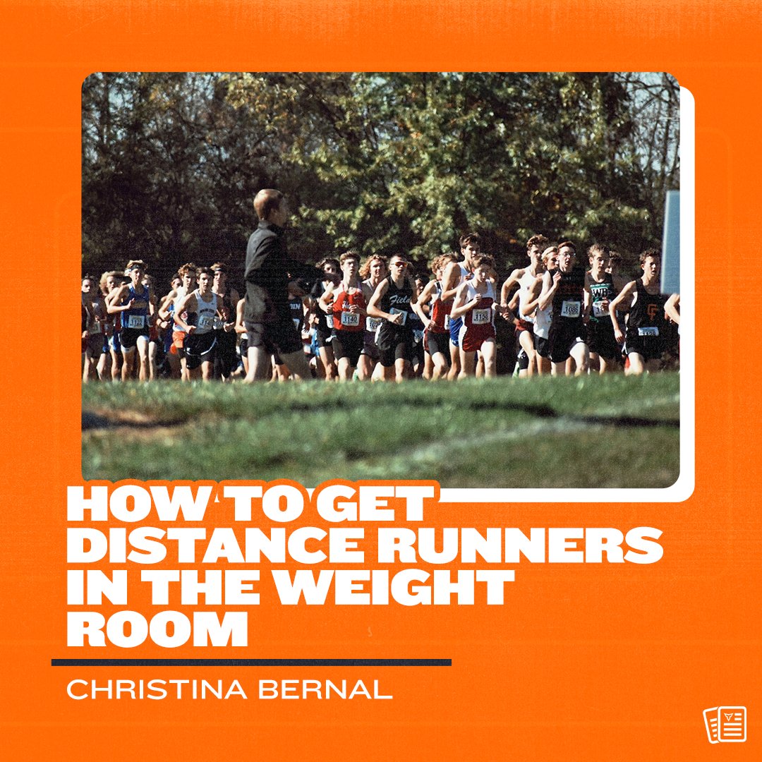 We’ve covered the weight room for sprints, jumps, and throws - so what about the long distance crew?! Coach Christina Bernal discusses how she encourages her distance team to buy into lifting in the latest TeamBuildr Blog. Read it here: blog.teambuildr.com/how-to-get-dis…