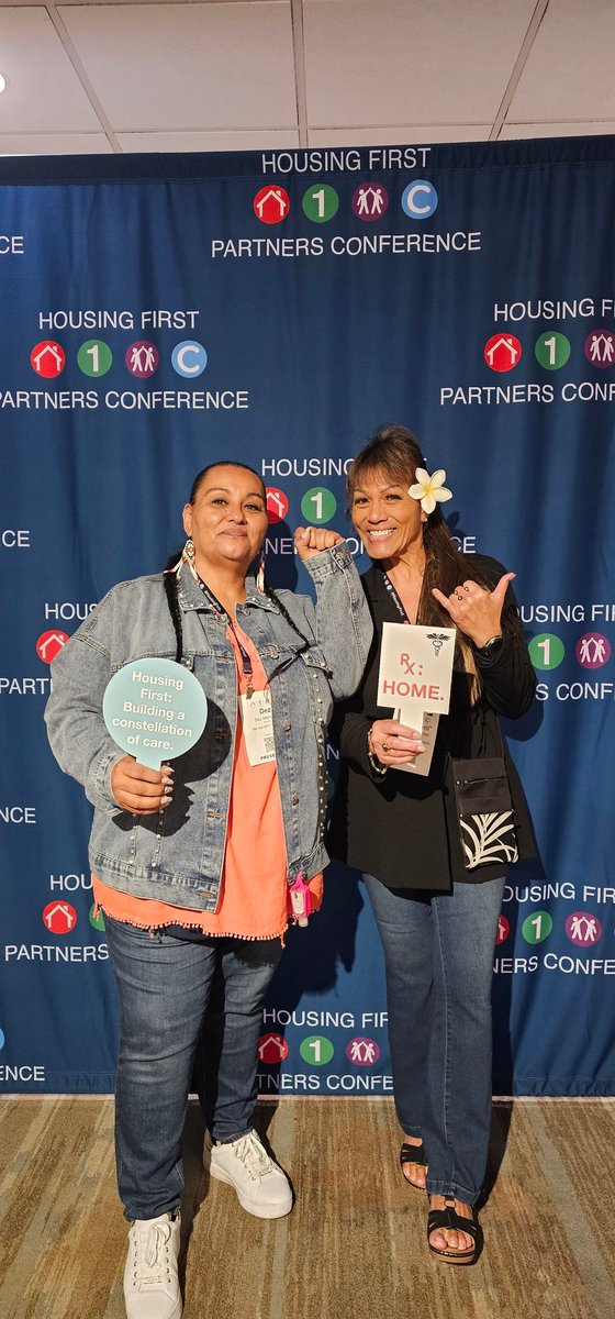 Housing First Partners Conference #HFPC #housingfirst #HFPC2024 #homelesslivesmatter #bethechange #wearenotinvisible #sisters #Hawaii #native #togetherwecan