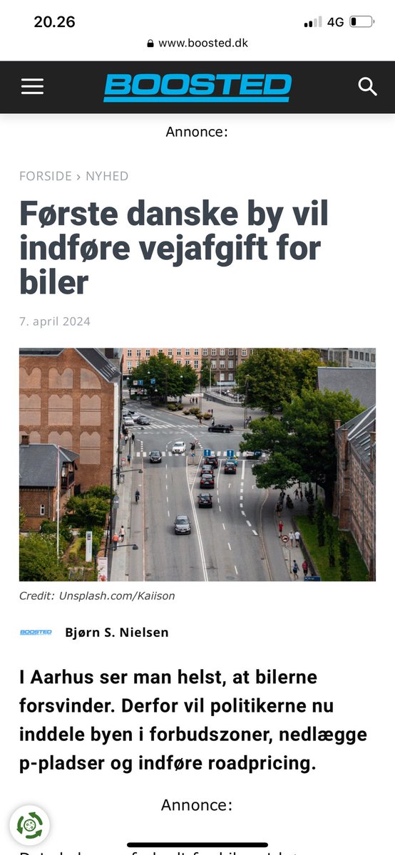 WEF og Klaus Schwab lever ikke forgæves. I Århus er der nu indført planer om roadpricing, nedlæggelse af tusindvis af parkeringspladser og zoner, hvor kun el-biler må køre.

boosted.dk/foerste-danske…