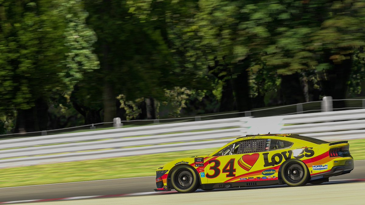 Road course racing at Brands Hatch tonight. Pace is looking decent just have to keep it on the track and hit that Q lap. Thanks to the boys @DeadzoneRacing for the work on the setup. eNASCAR.com/live twitch.tv/dard4