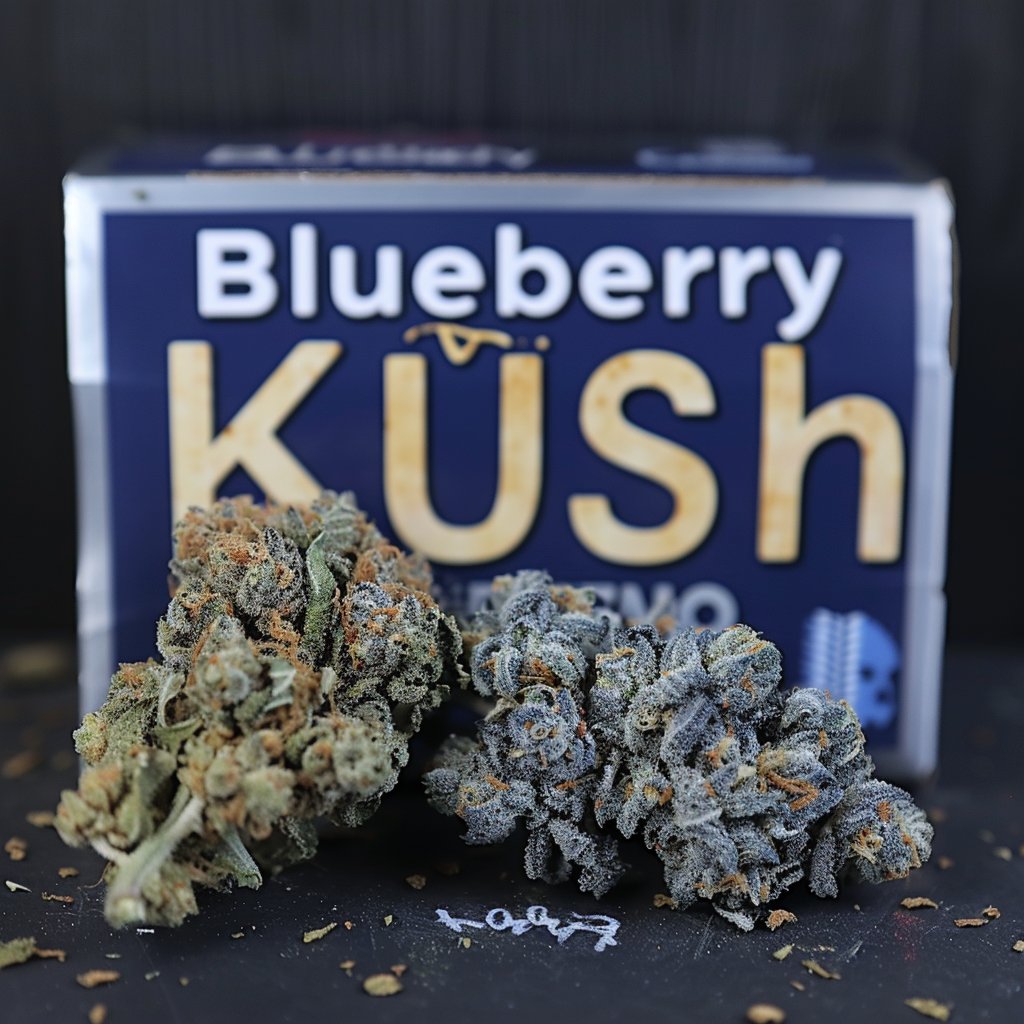 Unwind with #Blueberry, an indica with a fruity flavor that relaxes and soothes. Perfect for a chill evening. 🫐🌙 #FruityStrains #ChillVibes I have never tried Blueberry, have you?  Yes or No #sundayvibes #StonerFam #Marijuana #Weedmob #MMJ #LeafList #growyourown