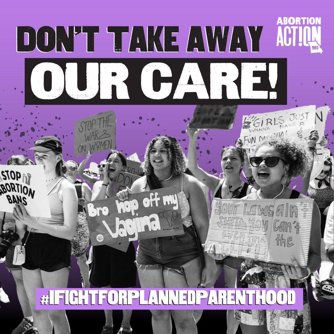 Anti-abortion politicians are ready to pass HB 2634, a “Defund Planned Parenthood” bill targeting Medicaid patients’ access to repro healthcare & putting MO at risk of losing all Medicaid funding. Call your Senator NOW to tell them to VOTE NO! #MoLeg #IFightForPlannedParenthood