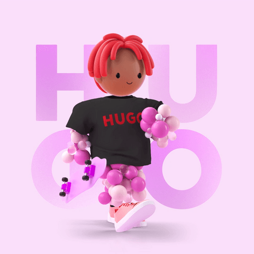 My favourite #BUBBLERANGERS is this, looking extra fly with the #HUGOxIO shirt on 🔥📷

$BUBBLE