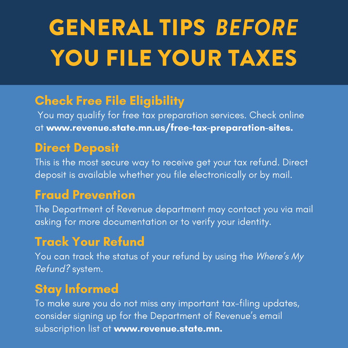 Tax filing season is coming to a close! April 15th is the deadline to file both federal and state tax returns. Here are some quick filing tips and tricks to make your tax filing process smoother.