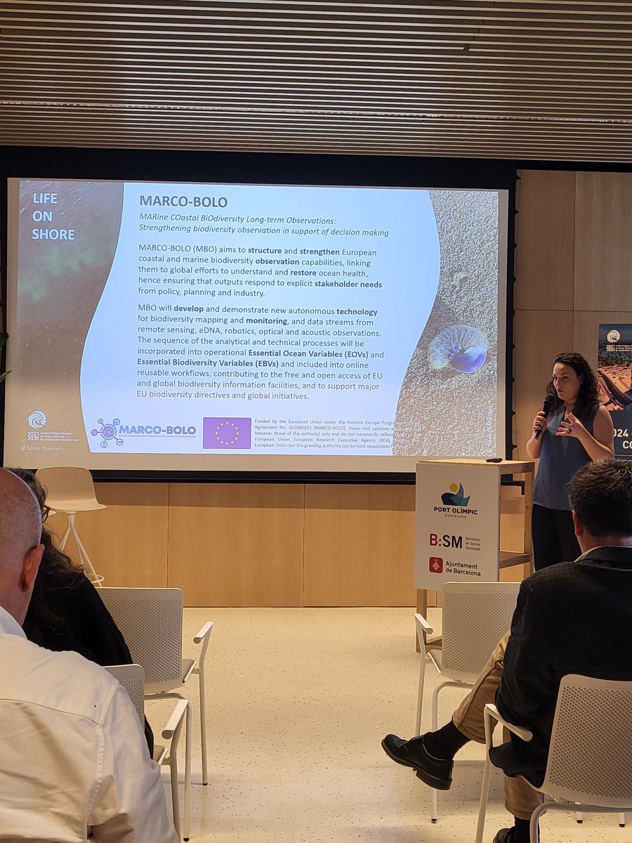 Great and motivating discussions today at the 'Life on Shore' satellite event organised by @MISSIONATLANTIC! Thank you @cpavloud for representing @MARCOBOLO_EU! #Observation #Restauration #Preservation #Policies #HealthyOcean #FightIgnorance #ItIsPossible