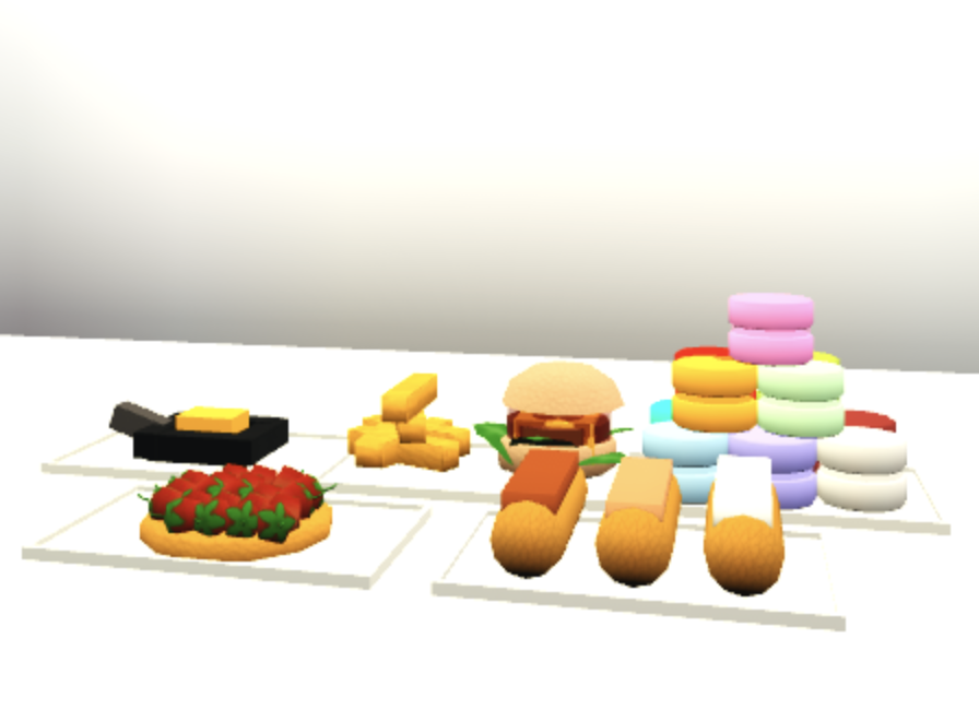 Arthur_Solution's tweet photo. Making food on Bloxburg! 🫣🛠️

#bloxburg #macaron #éclair #frenchfries #burger #food #roblox #French #bloxburgHacks  @heybloxburg https://t.co/LC3W3vd7NG