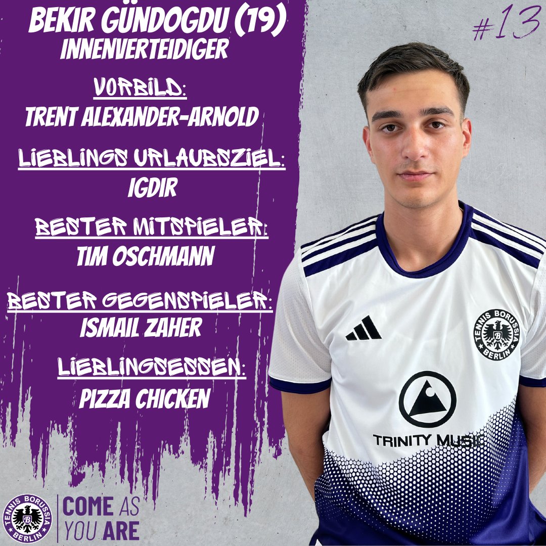 Bekir Gündogdu unterschreibt einen Vertrag bis 2027! Der 19-Jährige, welcher als Kapitän für unsere U19 aufläuft, wird uns ab der kommenden Saison in der Verteidigung verstärken. Wir freuen uns auf die gemeinsame Zusammenarbeit und hoffen auf eine erfolgreiche Zukunft.💜🤍