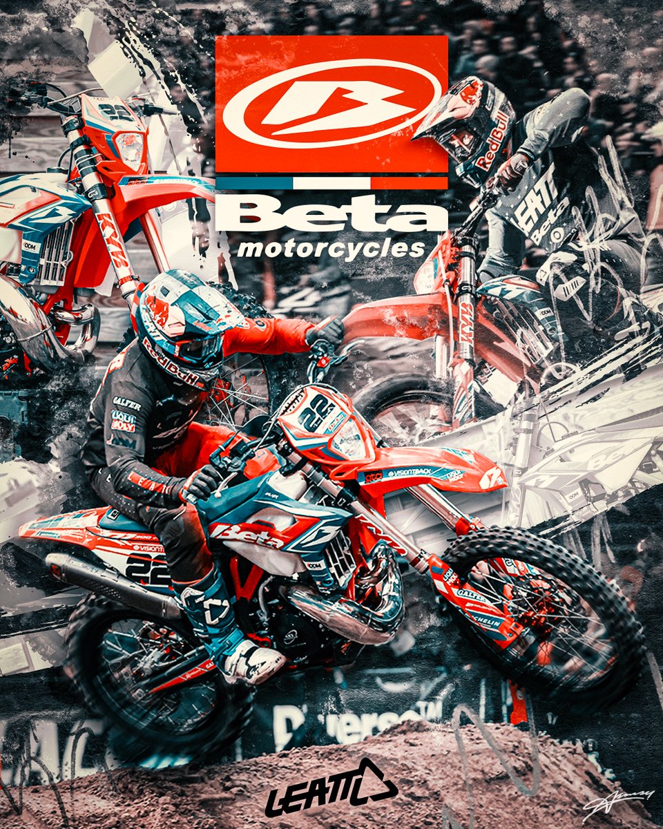 Armsy's tweet image. .@JonnyWalker_22 x @Betamotor ⚡️

 Poster Design by Me  

#superenduro @officialleatt