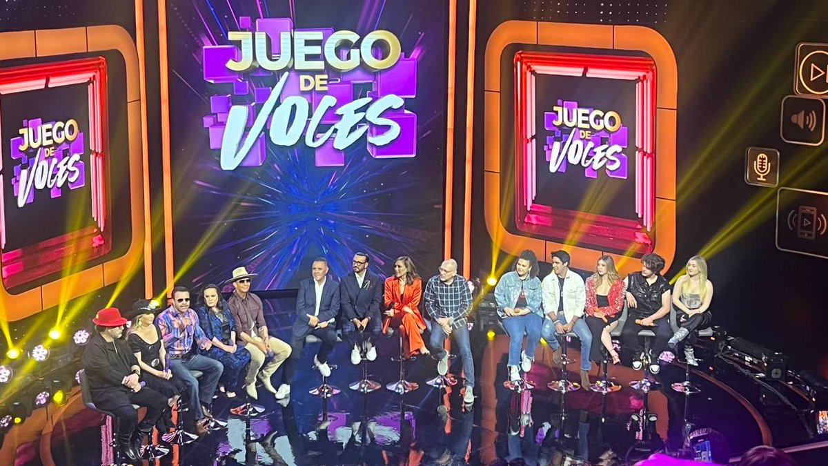 Presentación del elenco de la nueva producción de #TelevisaUnivision en conferencia de prensa.

#JuegoDeVoces