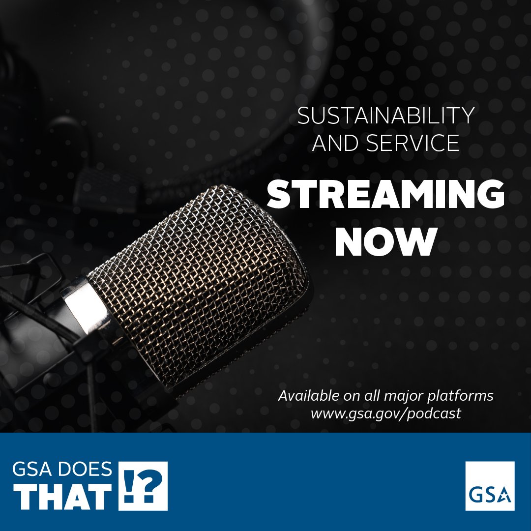 🎙️ Exciting News! 🌟 Our latest #GSADoesThat #Podcast episode, 'Designing Spaces for the Future,' is LIVE! Join us as we explore @GSA_PBS's innovative work in shaping the built environment of tomorrow. Listen now! 
ow.ly/kx5A50RbFS3

#GSADoesThat #Podcast