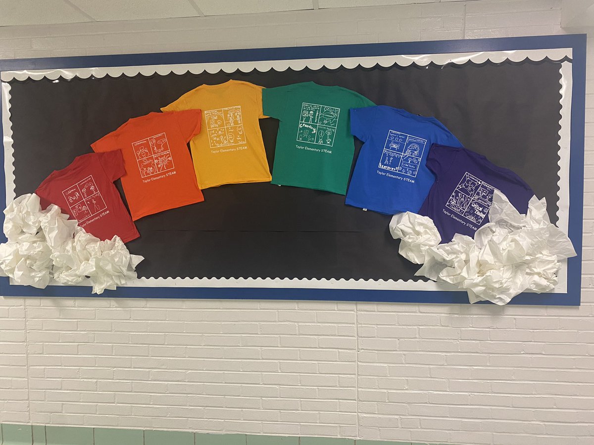New STEAM 4 C’s Shirts! #ztroar <a href="/TaylorPTAtalk/">Taylor PTA</a> <a href="/APSTaylor/">Taylor Elementary</a>