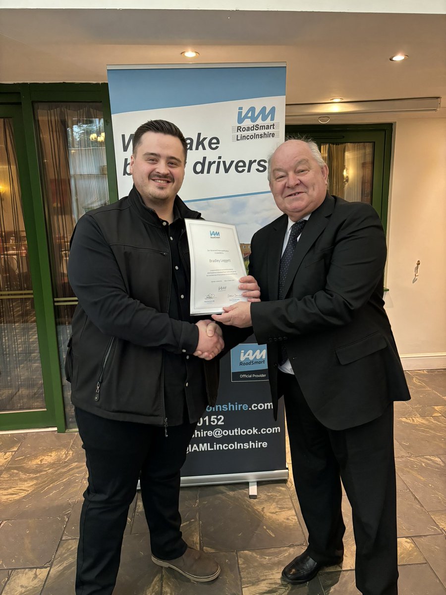 Tonight we’re joined by Graham Feest, UK Road Safety consultant.

Graham’s presentation looks at various things which are going on nationally in transport, traffic, safety and roads.

Congratulations to the three members who recently passed the Advanced Test.
