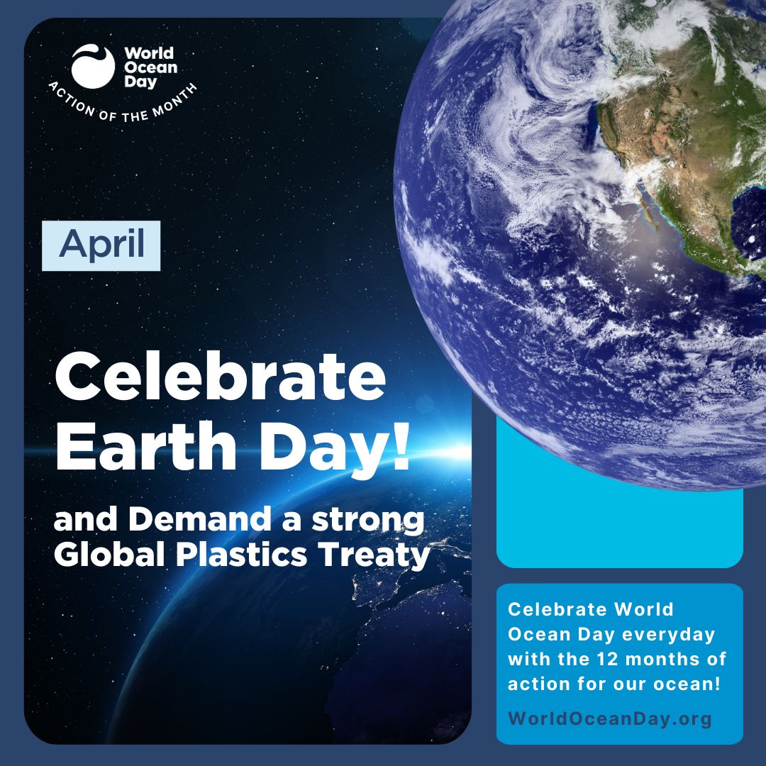 April! Earth Day is a reminder of the importance of environmental conservation and sustainability, encouraging us to come together and take action for a healthier future. Sign the petition demanding that leaders support a STRONG Global Plastics Treaty: buff.ly/3VUNTYC