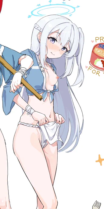 #ブルアカ裸法被褌部 