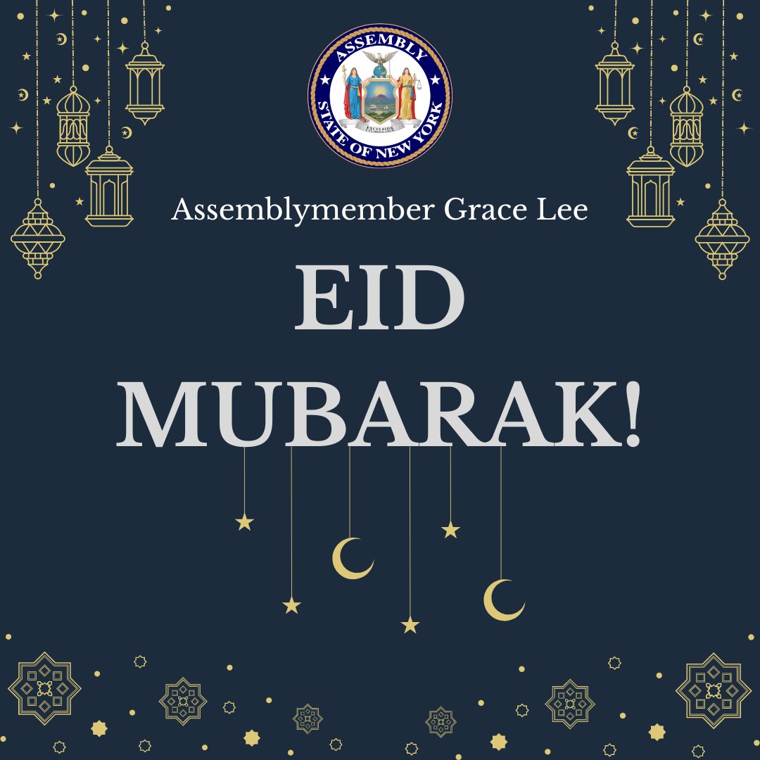 🌙Eid Mubarak to New York’s Muslim community! May this day bring joy and blessings to you and your loved ones✨