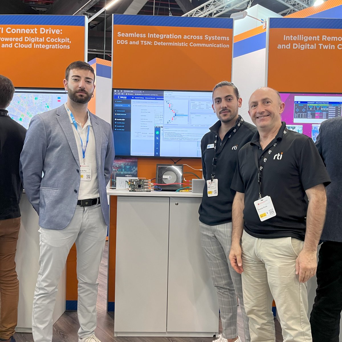 What a great first day at #EmbeddedWorld! Thanks to all who stopped by our booth (#4-421), attended Gerardo's session, and met with our experts to learn about Connext across use cases. See you tomorrow!