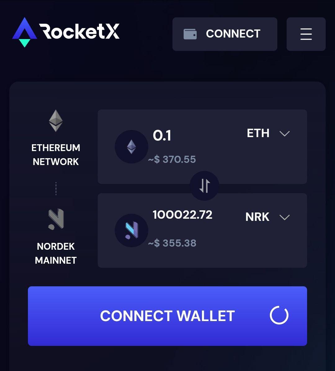 Are you sick of the headache of swapping assets and moving to new networks? 😣 We’ve got the cure, and it’s never been easier! 💊 You can now swap $ETH to $NRK in just a blink of an eye on @RocketXexchange 🔄 Visit Here: app.rocketx.exchange/swap/ETHEREUM.…